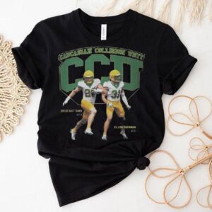 Bryce Boettcher And Dillon Thieneman Oregon Ducks Caucasian Collision Unit Ccu Shirt
