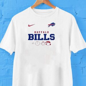 Buffalo Bills X Peanuts Abbey Road Cartoon Tshirt