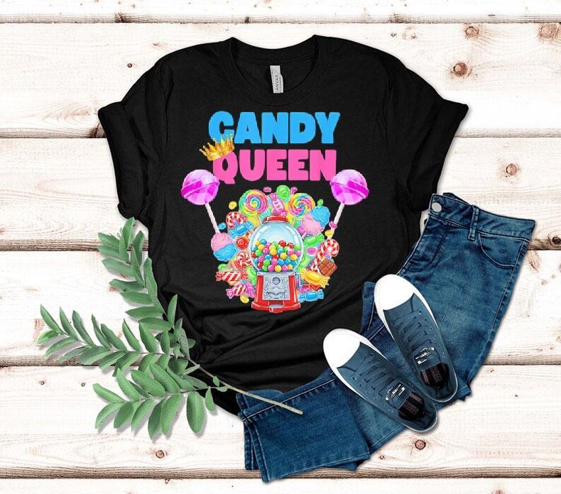 Candy Queen Lollipop Candy Lover Humor Shirt 4 Candy Queen Lollipop Candy Lover Humor Tshirt