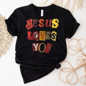 Carolina Panthers Jesus Loves You Logo Shirt Carolina Panthers Jesus Loves You Logo Shirt