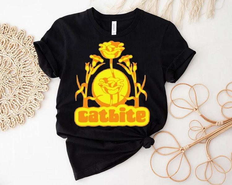 Catbite Flower Shirt 4 Catbite Flower Tshirt
