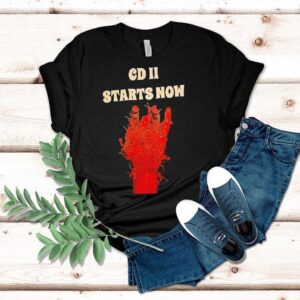 Cd Ii Starts Now Bloodied Hand Covered Shirt Cd Ii Starts Now Bloodied Hand Covered Shirt