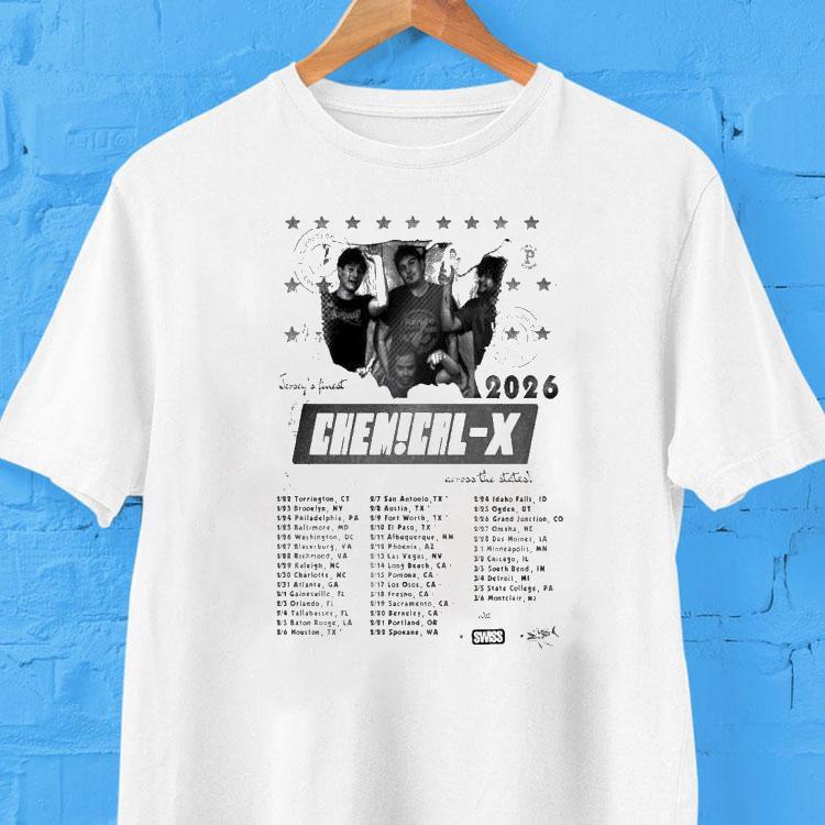 Chemical-x Across The States Tour 2026 Dates Shirt 2 Chemical X Across The States Tour Dates Tshirt