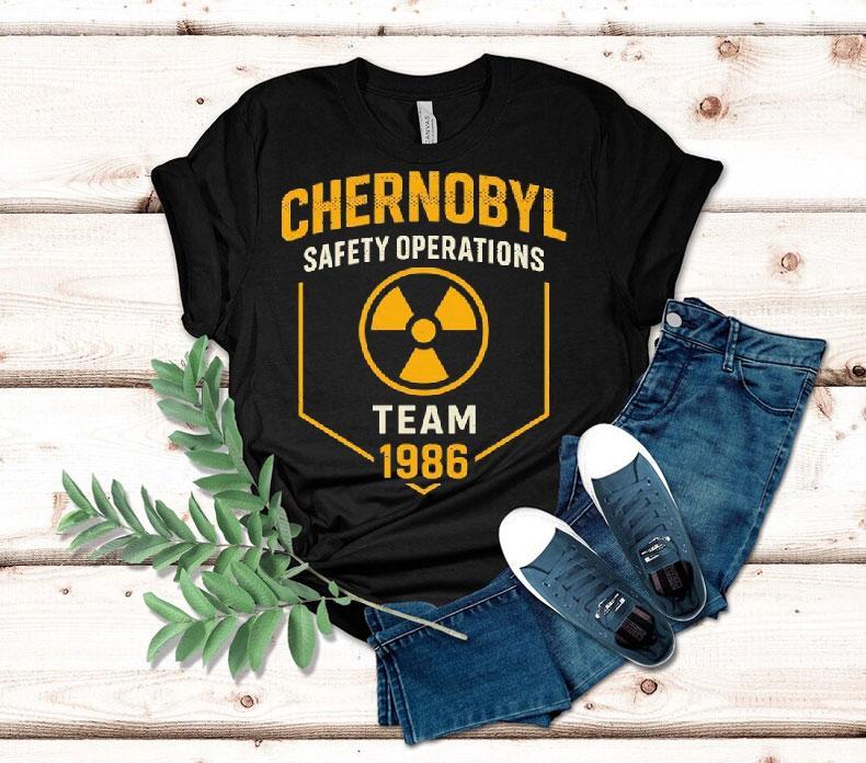 Chernobyl Safety Operations Team 1986 Shirt 4 Chernobyl Safety Operations Team Tshirt