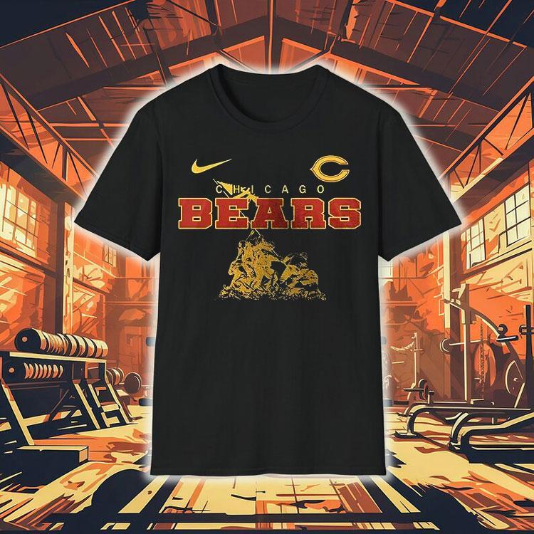 Chicago Bears Being A Marine Is A Choice Being A Marine Veteran Is An Honor Shirt 4 Chicago Bears Being A Marine Is A Choice Being A Marine Veteran Is An Honor Tshirt