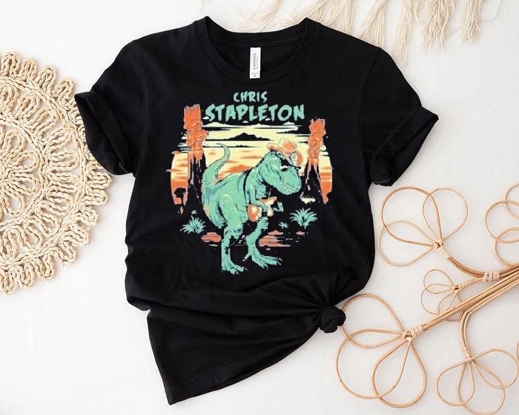 Chris Stapleton The T-rex Cowboy Shirt 4 Chris Stapleton The T Rex Cowboy Tshirt