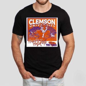 Clemson Tigers Snowy Polaroid Shirt