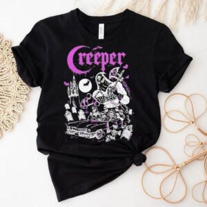 Creeper Mistress Of Death Car Tshirt
