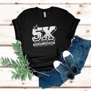 Dallas Cowboys 5x Super Bowl Champions Shirt