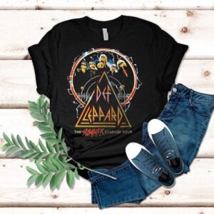 Def Leppard Rock Rock ’til You Drop Summer Tour 2025 Shirt