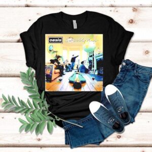 Definitely Maybe Vintage Oasis Graphic Shirt