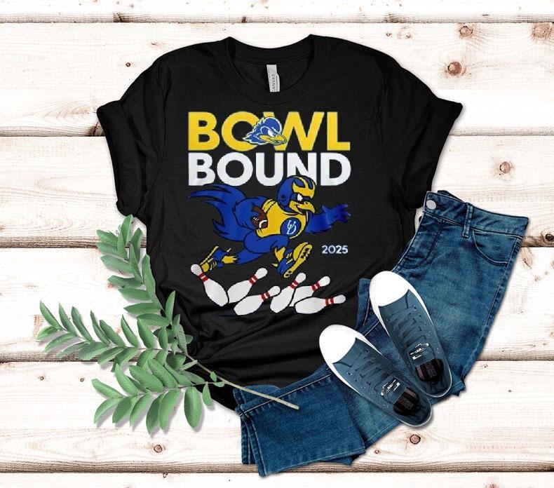 Delaware Blue Hens 2025 Bowl Bound Challenge Accepted Shirt 4 Delaware Blue Hens Bowl Bound Challenge Accepted Tshirt