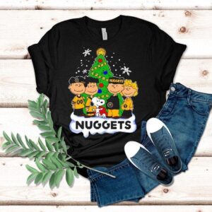 Denver Nuggets X Snoopy The Peanuts Holiday Christmas Shirt Denver Nuggets X Snoopy The Peanuts Holiday Christmas Shirt
