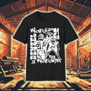 Denzel Ward Graffiti Collage Shirt Denzel Ward Graffiti Collage Shirt