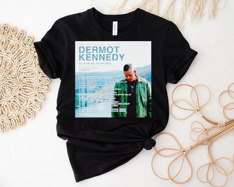 Dermot Kennedy Eu And Uk Tour 2026 Shirt 4 Dermot Kennedy Eu And Uk Tour Tshirt