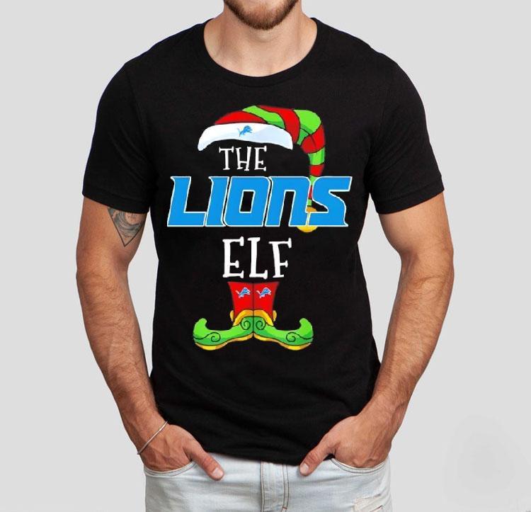 Detroit Lions Christmas Elf Shirt 4 Detroit Lions Christmas Elf Tshirt