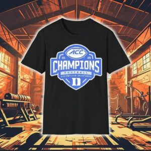 Duke Blue Devils Acc Football Champions Tshirt