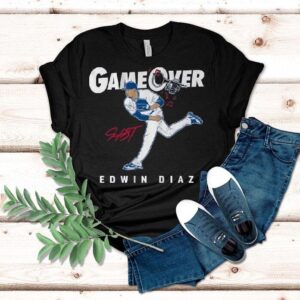 Edwin Diaz Game Over Los Angeles Signature Shirt Edwin Diaz Game Over Los Angeles Signature Shirt