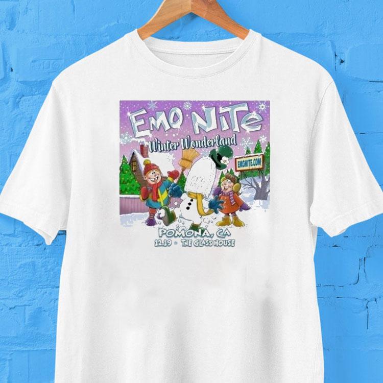 Emo Nite The Glass House In Pomona Ca Dec 19 2025 Tour Shirt 2 Emo Nite The Glass House In Pomona Ca Dec Tour Tshirt