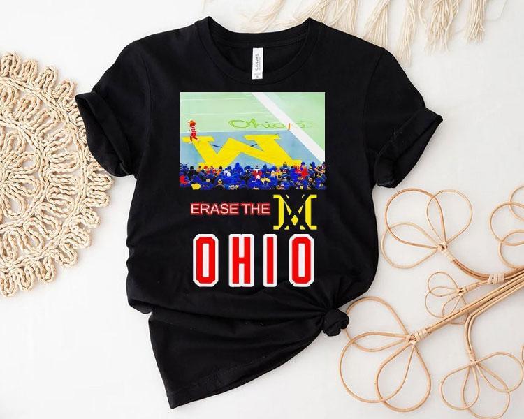 Erase The M Funny Rivalry Football Crowd Art Shirt 4 Erase The M Funny Rivalry Football Crowd Ar Tshirt