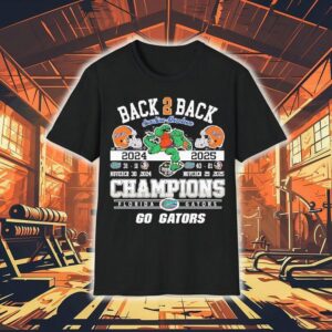Florida Gators Back 2 Back Champions Of Sunshine Showdown Go Gators Shirt Florida Gators Back 2 Back Champions Of Sunshine Showdown Go Gators Shirt