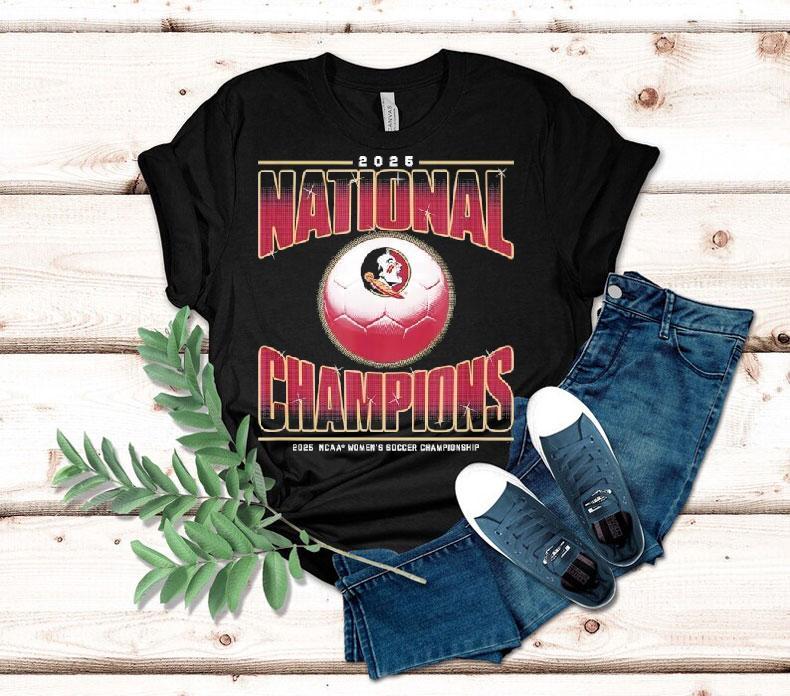Fsu Women's Soccer 2025 National Champions Florida State Shirt 4 Fsu Women S Soccer National Champions Florida State Tshirt