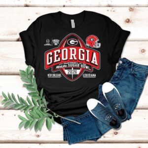 Georgia Bulldogs Sugar Bowl 2025-2026 Cfp Quarterfinal Shirt Georgia Bulldogs Sugar Bowl 2025-2026 Cfp Quarterfinal Shirt