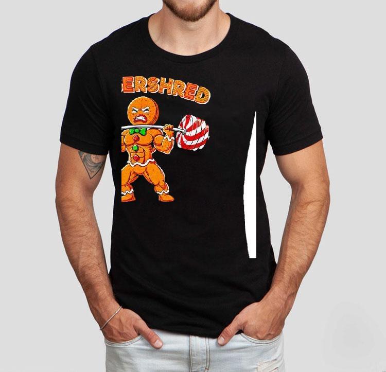 Gingershred Gingerbread Workout Xmas Shirt 4 Gingershred Gingerbread Workout Xmas Tshirt