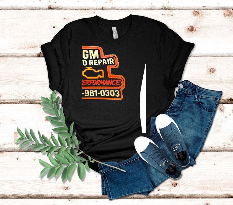 Gm Auto Repair And Performance Shirt 4 Gm Auto Repair And Performance Tshirt