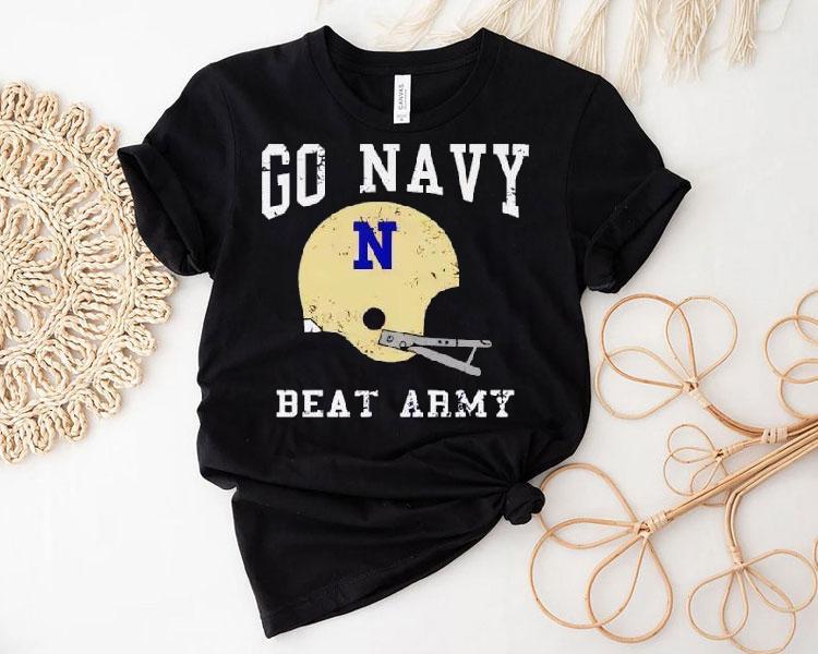 Go Navy Beat Army America’s Game Vintage Football Helmet Shirt 4 Go Navy Beat Army America S Game Vintage Football Helme Tshirt