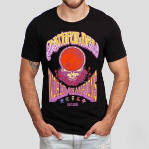 Grateful Dead Lakers Roses Basketball Est 1965 World Champions Shirt