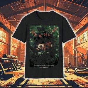 Gremlins Movie Featuring Gizmo Surrounded By Shadows Cute But Dangerous Horror Shirt