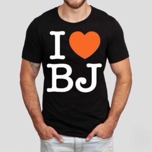 I Love Bj Chicago Bears Shirt I Love Bj Chicago Bears Shirt