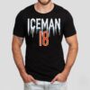 Iceman Caleb Williams 18 Chicago Bears Nfl Football 2025 Shirt