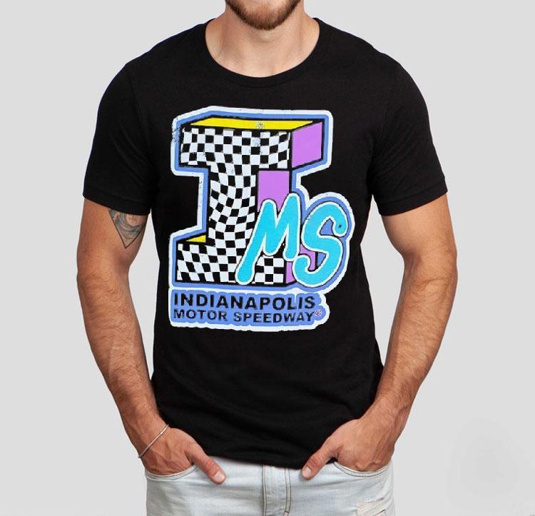 Ims Indianapolis Motor Speedway Checkered Throwback Girls Shirt 4 Ims Indianapolis Motor Speedway Checkered Throwback Girls Tshirt