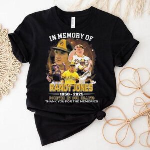 In Memory Of Randy Jones 1950-2025 Forever In Our Hearts Thank You For The Memories Signature Shirt