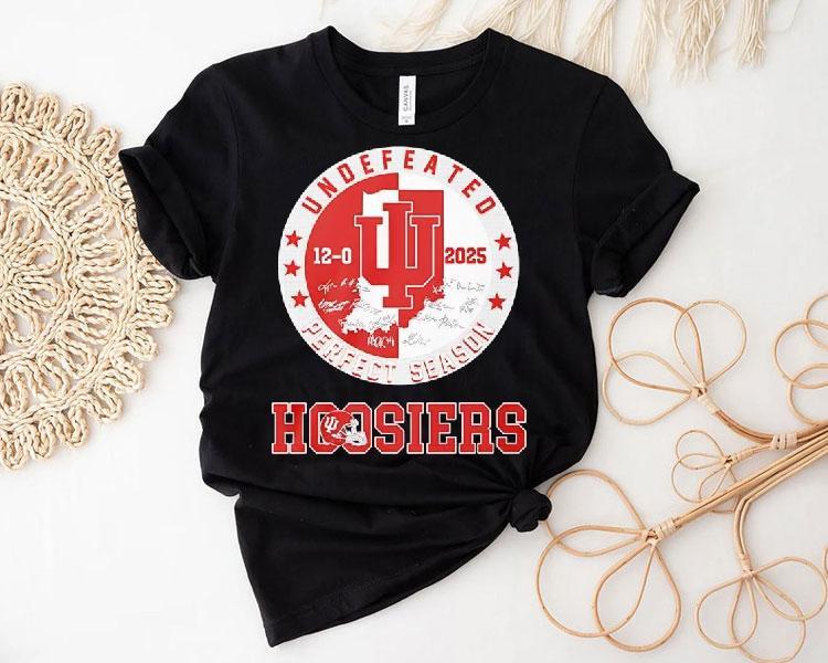 Indiana Hoosiers 12-0 Perfect Season Undefeated Shirt 4 Indiana Hoosiers Perfect Season Undefeated Tshirt