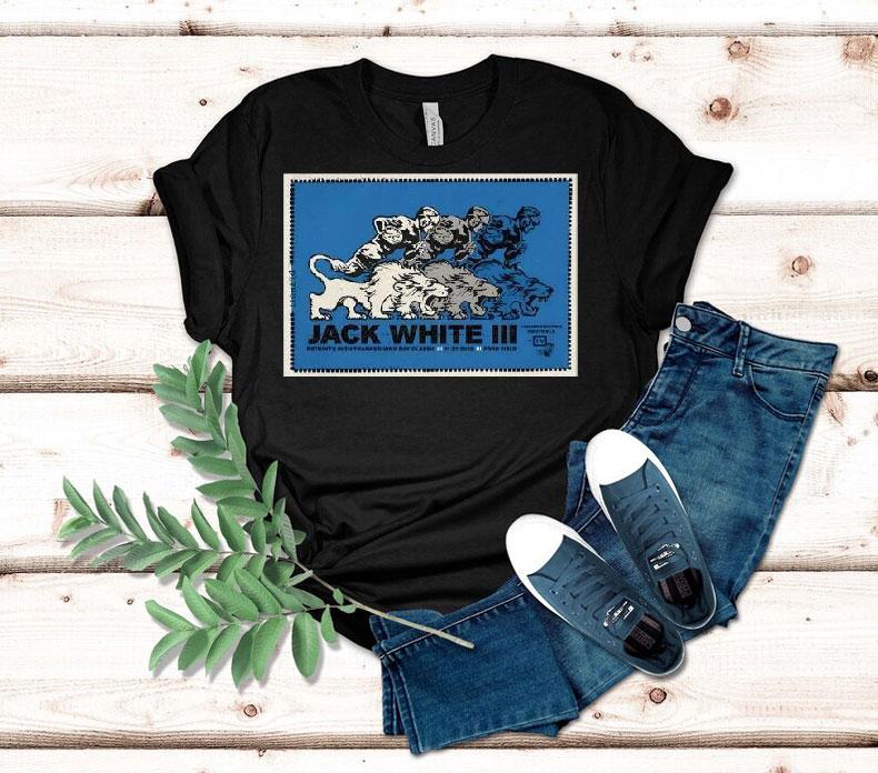 Jack White November 27 2025 Ford Field In Detroit Mi Shirt 4 Jack White November Ford Field In Detroit Mi Tshirt