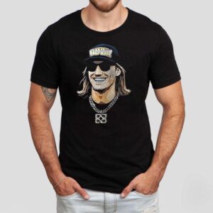 Jacksonville Jaguars Qb Trevor Lawrence Szy Trev Small Market And Big Grillz Portrai Tshirt