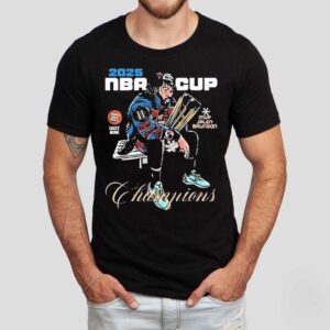 Jalen Brunson New York Knicks Mvp Emirates Nba Cup Championship 2025 Shirt