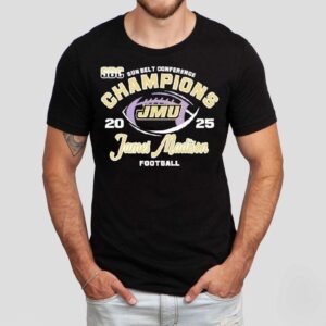 James Madison Dukes Football Sun Belt Conference Champions Tshirt