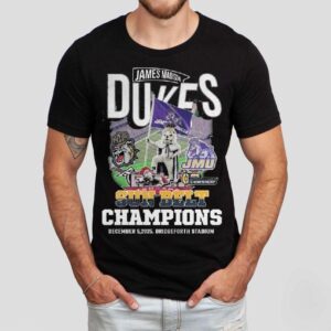 James Madison Dukes Sun Belt Champions December 5, 2025 Bridgeforth Stadium Shirt James Madison Dukes Sun Belt Champions December 5, 2025 Bridgeforth Stadium Shirt