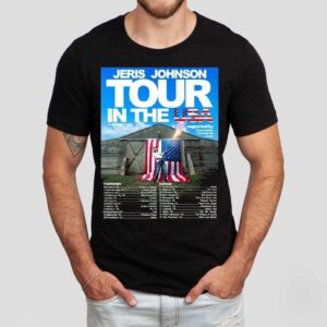 Jeris Johnson February March Tour 2026 Shirt