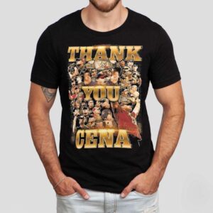 John Cena Final Match Washington Dc On December 13th 2025 Thank You Cena Shirt