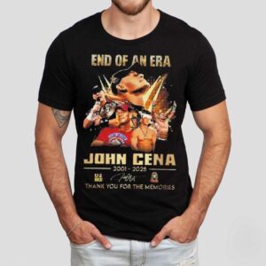 John Cena’s Farewell Tour Match In Washington, Dc December 13 2025 Signature Shirt