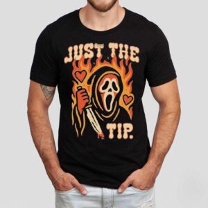Just The Tip Ghostface Knife Tshirt