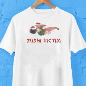 Kali Uchis Wearing Sushi Victim Tshirt
