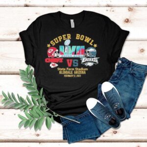 Kansas City Chiefs Vs Philadelphia Eagles Super Bowl State Farm Stadium 2023 Shirt Kansas City Chiefs Vs Philadelphia Eagles Super Bowl State Farm Stadium 2023 Shirt