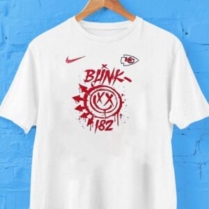 Kansas City Chiefs X Blink 182 Go Chiefs Bunny Shirt