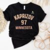 Kirill Kaprizov Minnesota Name Number Shirt